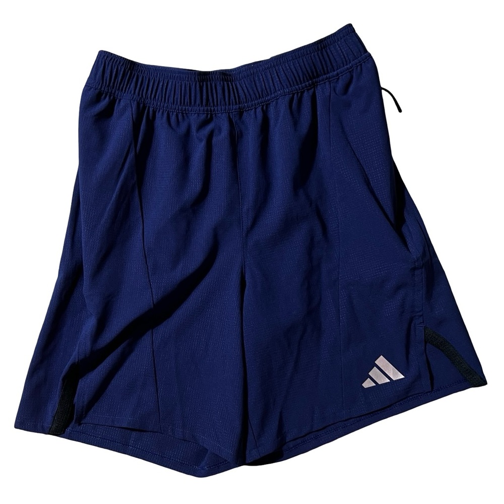 Adidas HEAT.RDY Training Shorts men’s size XS 7” Inseam Navy Blue NWT JE3084‎
